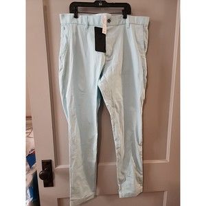 Mens Fabletics The High Side Chino (Mofern Slim Fit). Nordic Blue  34 X 32. NWT